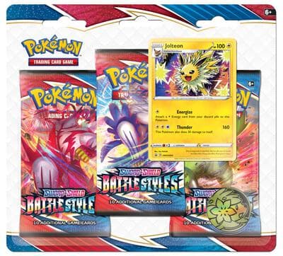 Battle Styles 3 Pack Blister